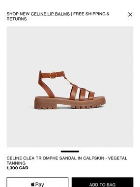 Celine sandals